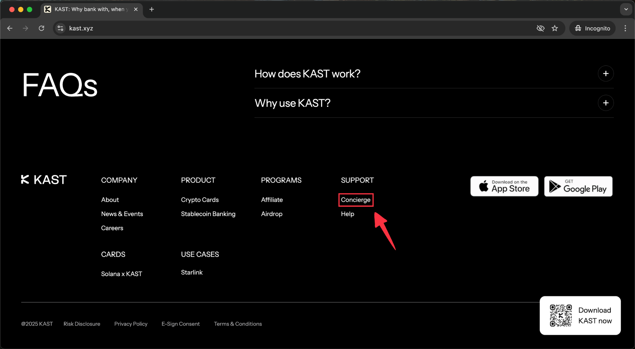 How Can I Contact KAST Concierge? – KAST