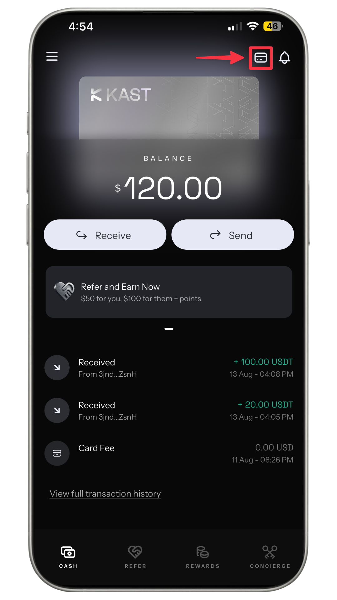 How Do I Confirm If My KAST Virtual Card Has Been Created? – KAST